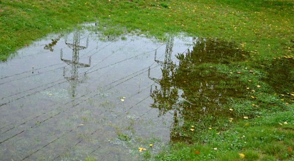 Flooded Yard Drainage Installation in Wilkes Barre