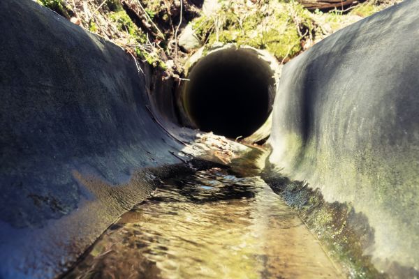 Drainage Swale Installation in Wilkes Barre