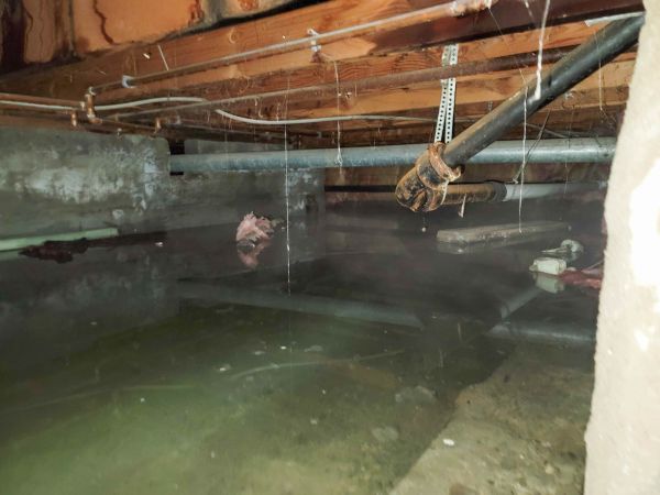 Cost of Crawlspace Drainage in Wilkes Barre