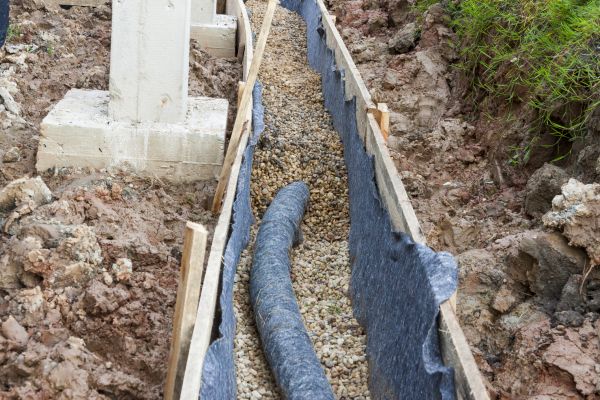 French Drain Installation in Wilkes Barre