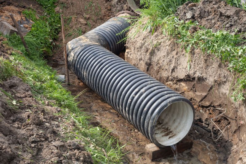 Underground Drainage Pipes